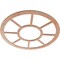 Ekena Millwork Grace Wood Fretwork Pierced Ceiling Medallion, Cherry, 30"OD x 10 7/8"ID x 1/4"T CMWP30X0250GRCH - alternate 2